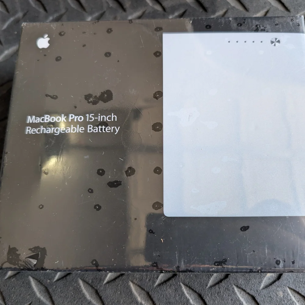 Apple MacBook Pro 15-inch Rechargeable Battery - Black and Silver